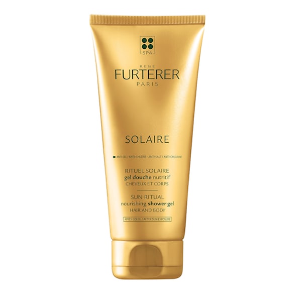Solaire - Gel douche nutritif après soleil cheveux et corps, RENE FURTERER